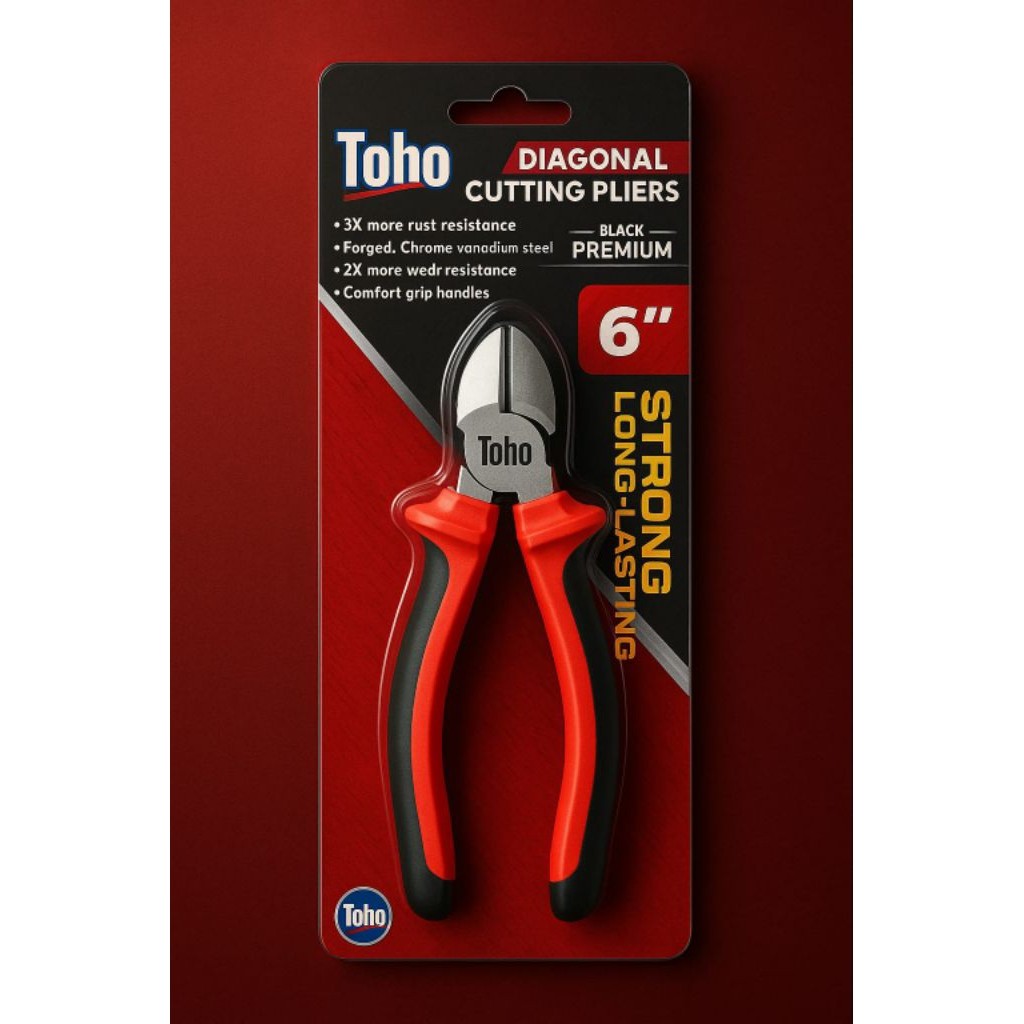 AUPSHOP Tang Potong Toho 6" / Tang Potong Toho Black Premium