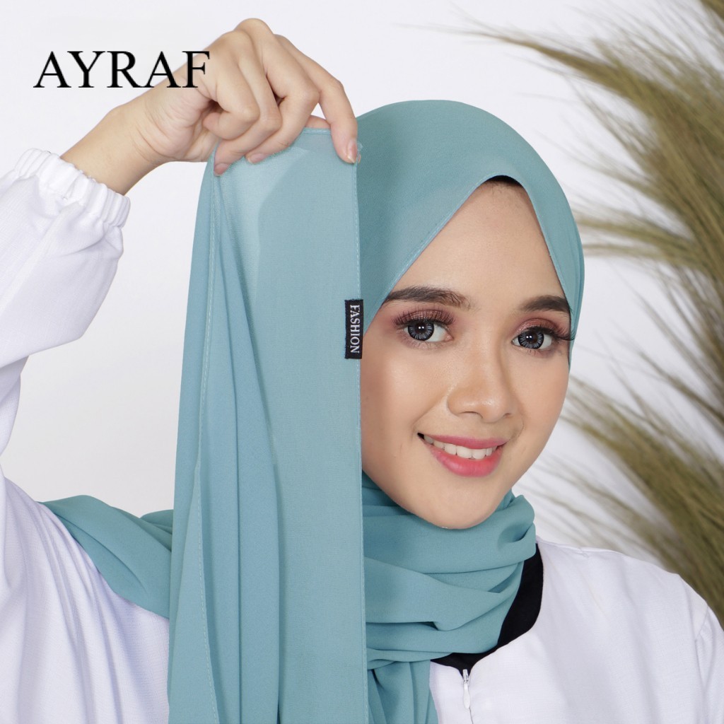 Pashmina Ceruty Babydoll Premium Daily Hijab Anti Geser Hijab Pashmina Ceruty Babydoll Premium Simpl