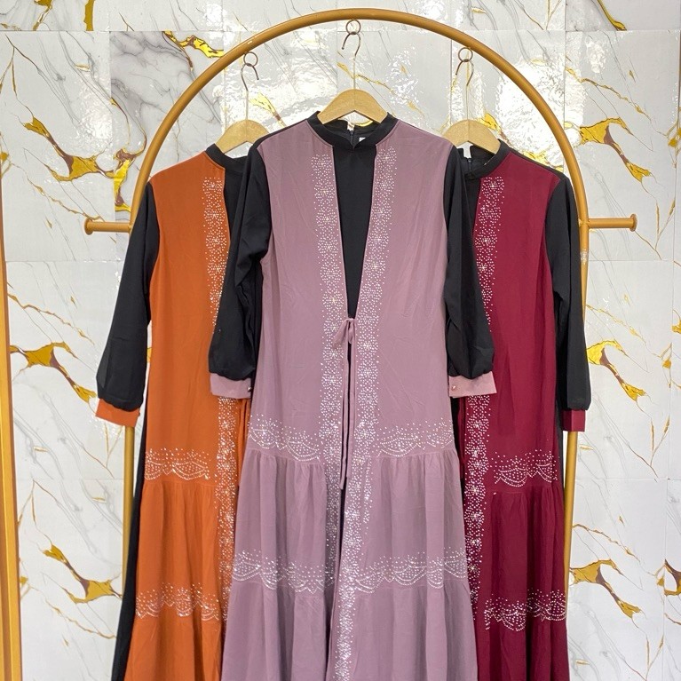 Gamis ceruty Payet Outer