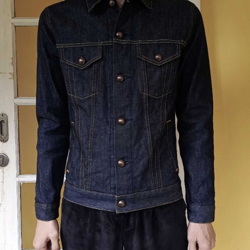 Jaket Jeans Raw Denim VANQUISH Japan