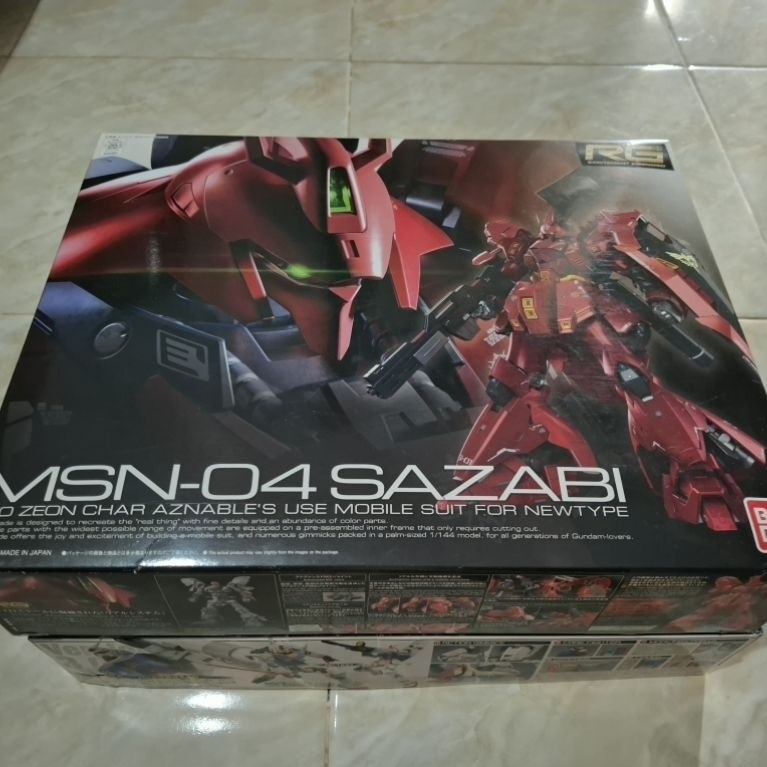 Bandai rg sazabi msn 04