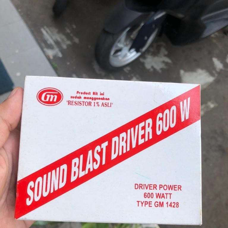 Kit driver power amplifier 7 transistor 600W GM 1428