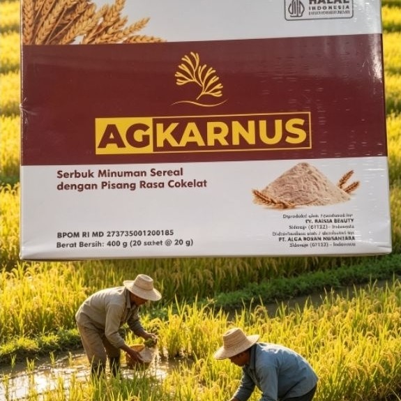 AG KARNUS Sereal Nutrisi  - AG sereal - Alga Gold sereal Original