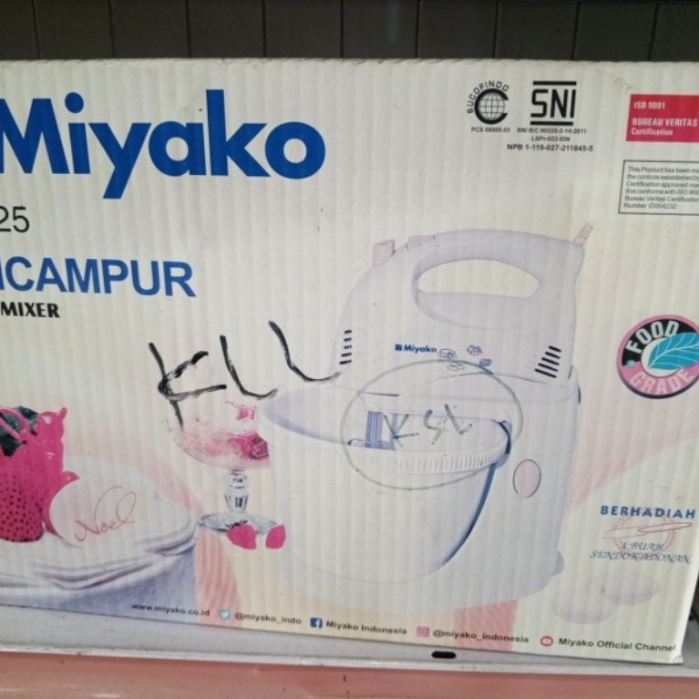 mixer mangkok miyako
