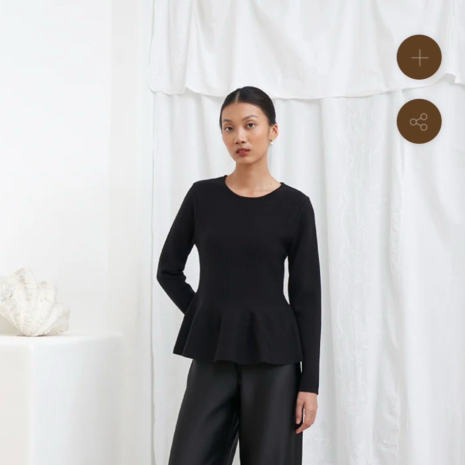 Duma Josette Peplum