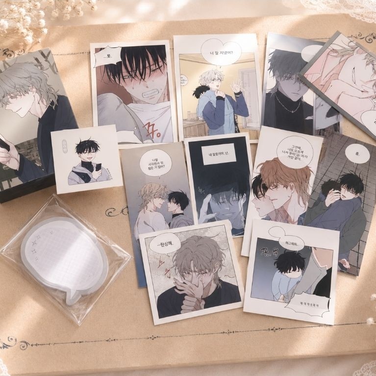 (Official) Sticker Manhwa Low Tide In Twilight