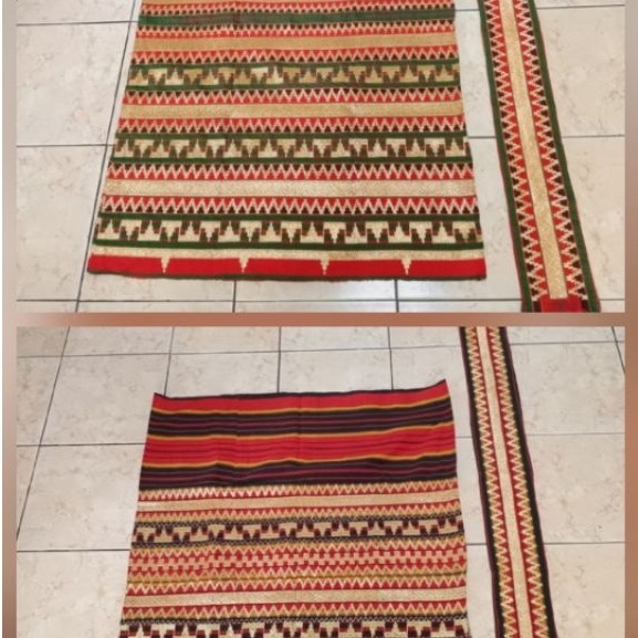 Tapis Lampung Benang Emas