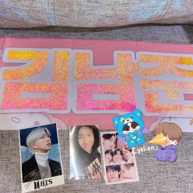 BTS SLOGAN FANSITE RM/NAMJOON REFLECTIVE (PRELOVED)