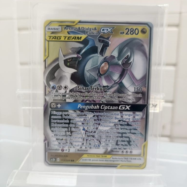 Arceus & Dialga & Palkia Tagteam GX - Koleksi Tagteam Set B