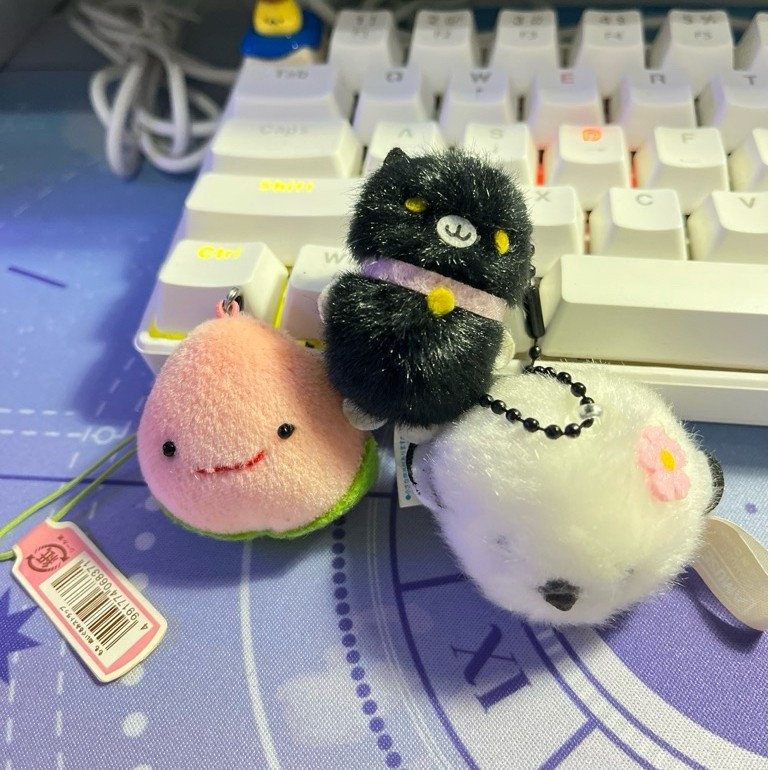 Ganci amuse bulir upil kucing burung peach