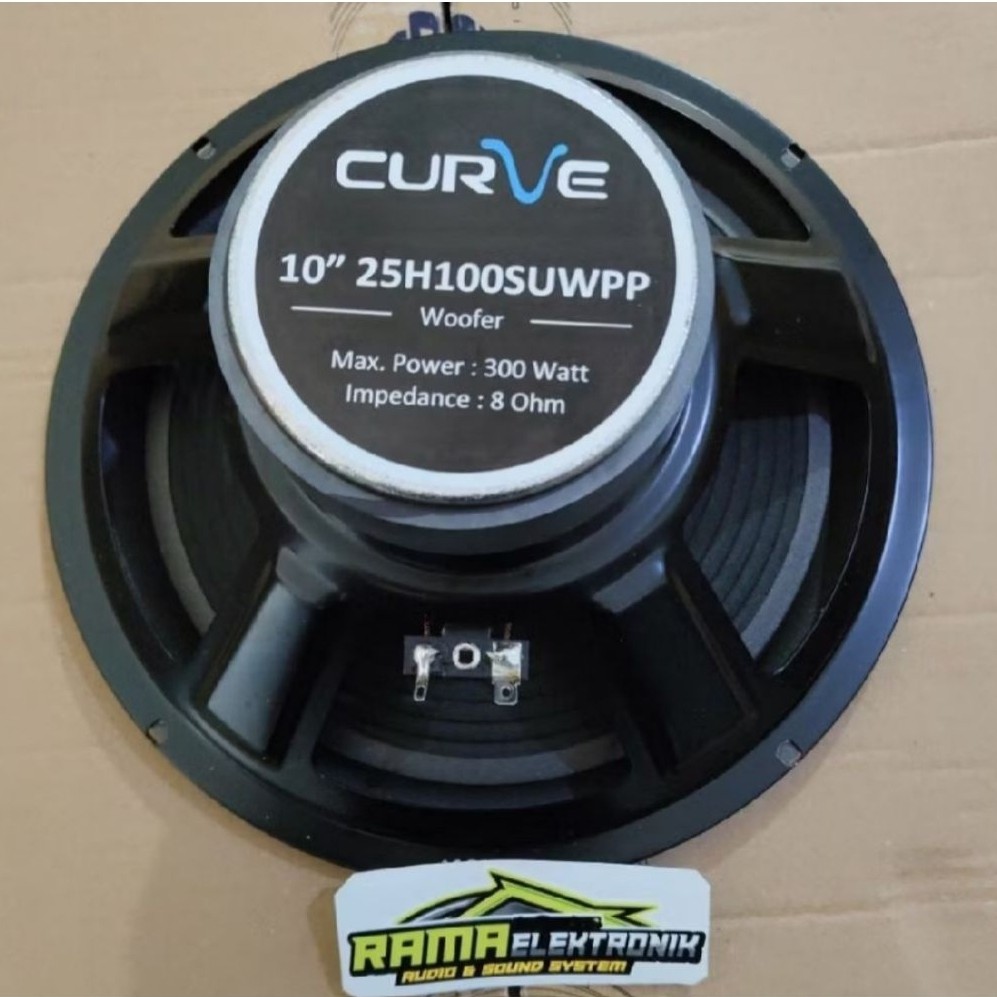 SPIKER CURVE 10 INCH 25H100SUWPP WOFER 10 INCH CUR VE 10 INCH