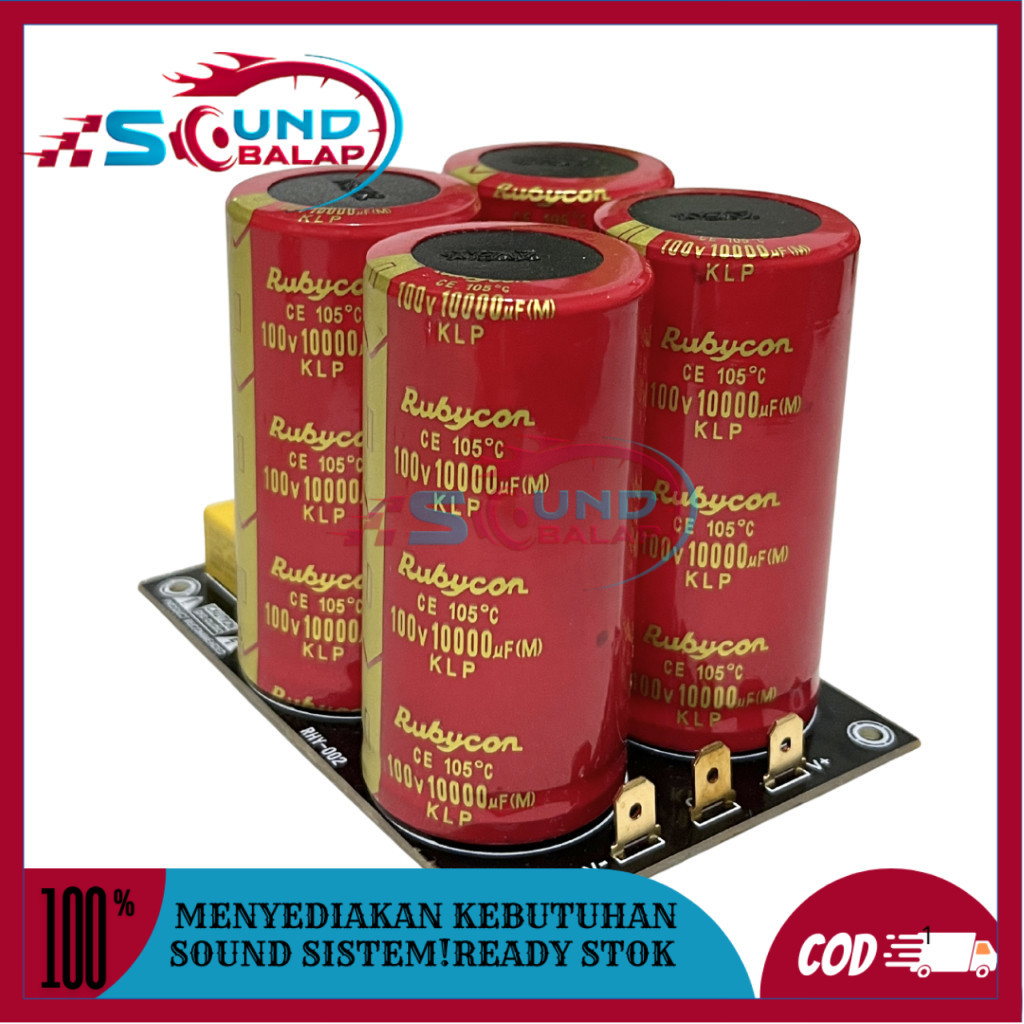 psu 4 elco rubycon 100v 10000uf rubycon