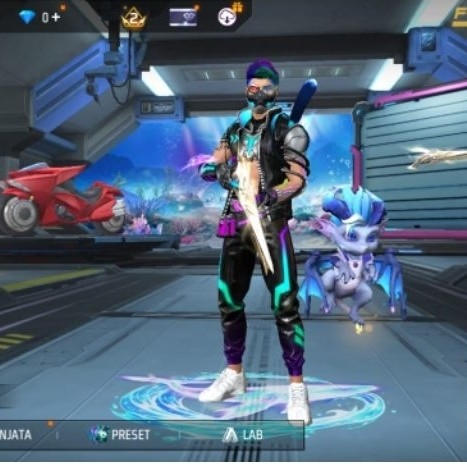 AKUN FF SPEK SG GURUN EVO 1 COWOK/CEWE