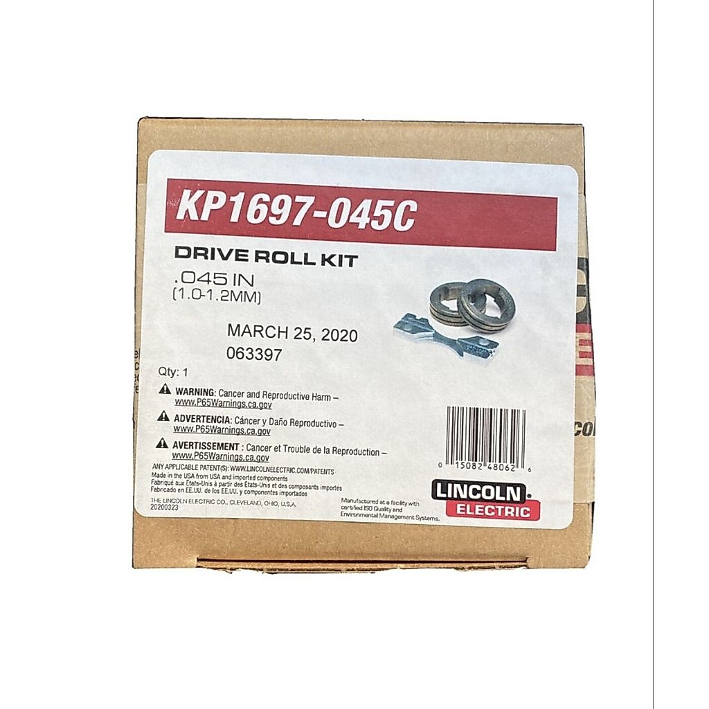 DRIVE ROLL KITZ LINCOLN KP1697 - 045C ( 1.0 - 1.2MM) LINCOLN ELECTRIC
