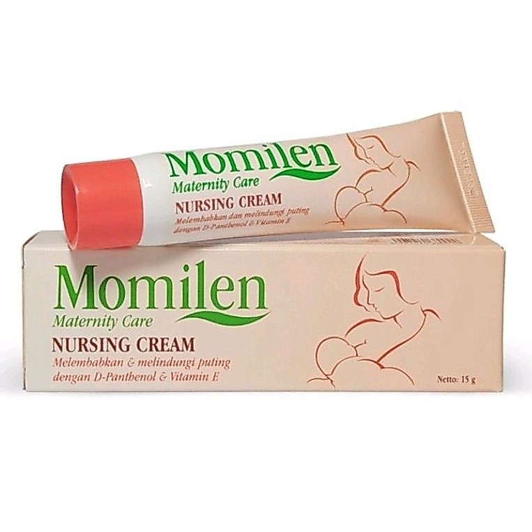 MOMILEN Nursing Cream 15gr / Puting Lecet / Puting Luka / Nipple Cream