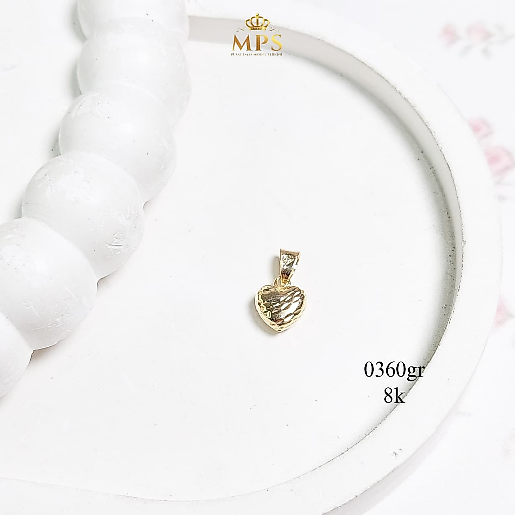 puterasokaraja NEW COLLECTION LIONTIN MODEL LOVE EMAS ASLI KADAR 8K/375% TOKO EMAS PUTERA SOKARAJA
