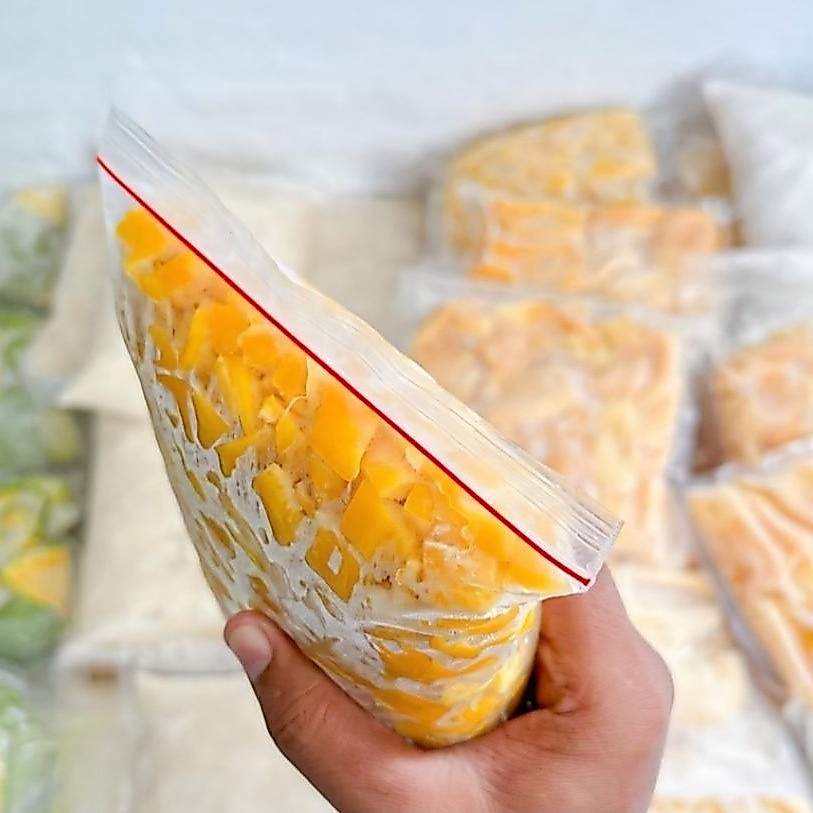 Nangka kupas segar 1 kg - Nangka cacah, Nangka frozen, Nangka kupas, Nangka tanpa biji