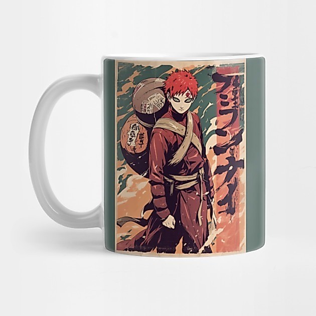 Gaara Sand Ninja - Anime Merch Tea Mug