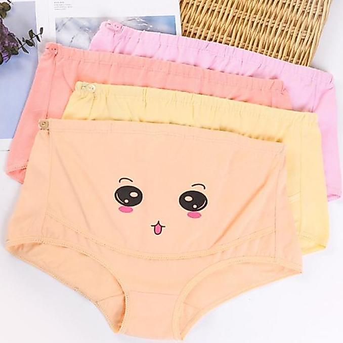 Jumbo Maternity High Waist Panty Celana Dalam Wanita Hamil Celana Dalam Katun Berbentuk U Support Pa