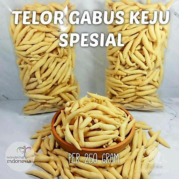 Foodcurt- Gabus Keju 500 Gr / Telor Gabus Keju / Gabus Keju Sarikaya Srikaya / Cendol Keju Kiloan