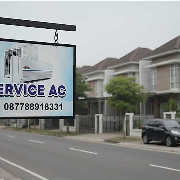 Tecnic_Capital Plang Nama Toko, Free Bracket Besi Premium, Siap Pasang, Tahan Lama