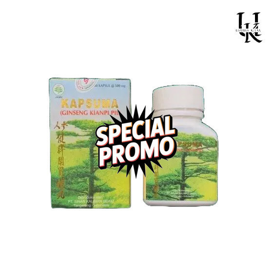 yasmin_jaya112 Produk Terbaru!!! Kianpi KAPSUMA GINSENG 60 KAPSUL PENAMABAH NAFSU MAKAN Promo hari i