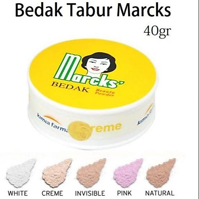 Marcks Classic Loose Powder / Bedak Tabur Marcks