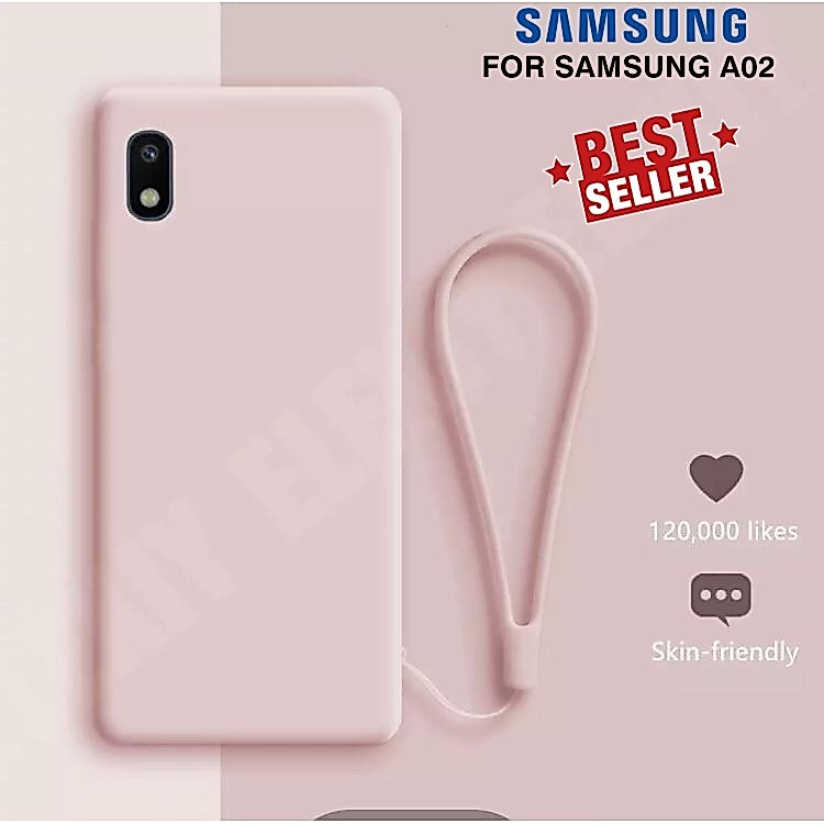 Case Samsung A02 M02 Baby Skin FREE tali Fashion Cute Casing TPU Softcase