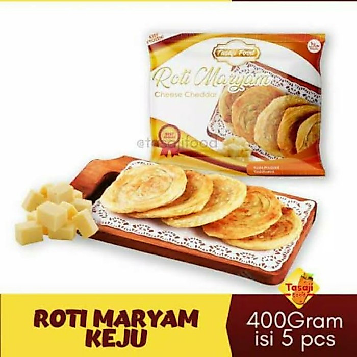Roti Maryam  atau cane merk Tasaji Premium Keju isi 5 pcs