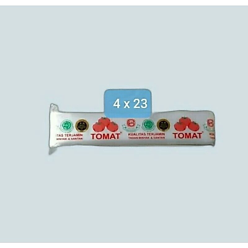 PLASTIK PE TOMAT 4X23