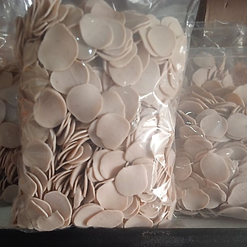 Kerupuk sari udang Ampera 89 warna putih 1 kg