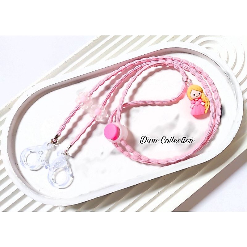 STRAP MASKER 2IN1/STRAP MASKER CLAY/STRAP MASKER/TALI MASKER/TALI MASKER MUTIARA/KALUNG MASKER MUTIA