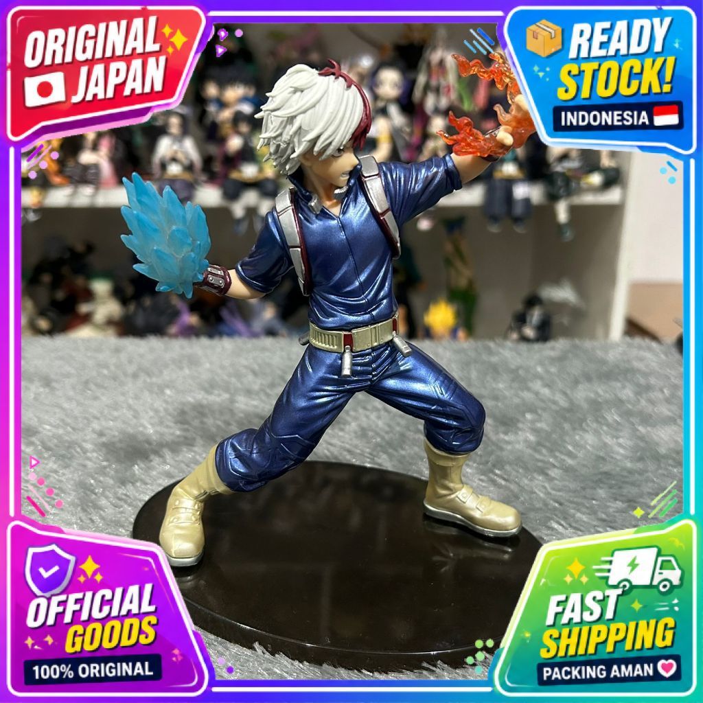 [LOOSE] Banpresto My Hero Academia Anime Amazing Heroes Figure Shoto Todoroki