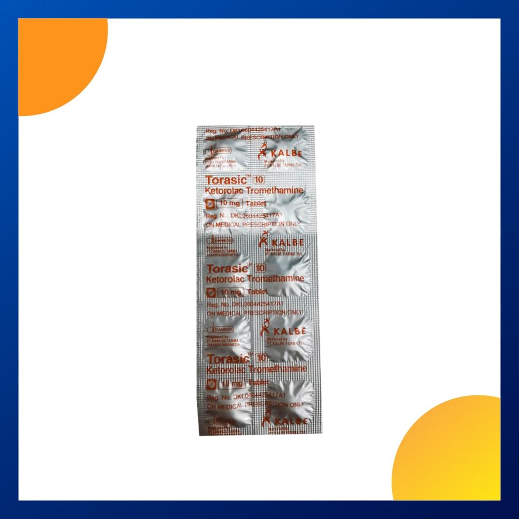 TORASIC 10 MG 1 STRIP @ 10 TABLET SALUT SELAPUT