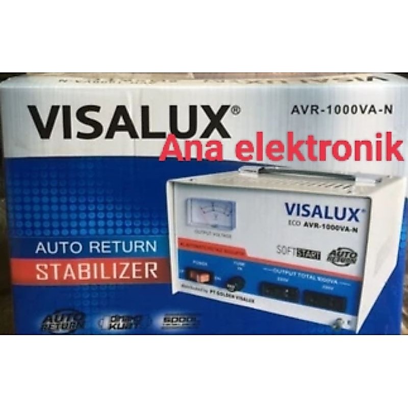 STABILIZER VISALUX  AVR1000VA-N AUTO RETURN ( BATAM)