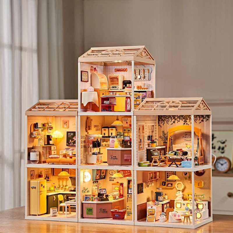 Figure Planet - Mainan Anak DIY Rakit 3D Unik / Miniature Diorama DIY - M121