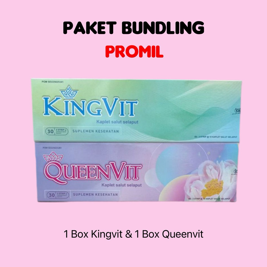 Kingvit dan Queenvit | Paket Bundling Promil