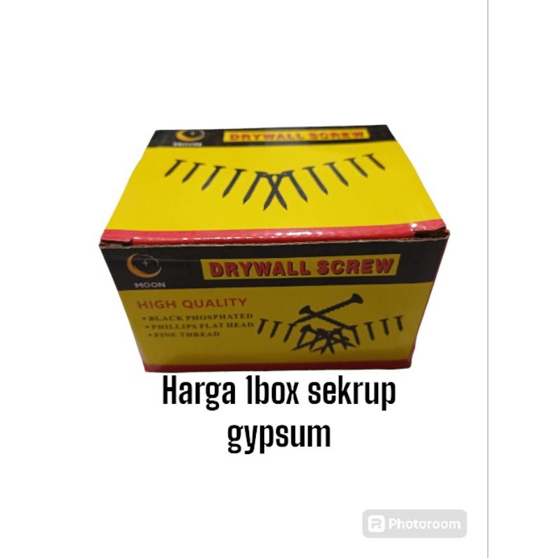 Skrup gypsum 3cm sekrup gipsun 11/4"