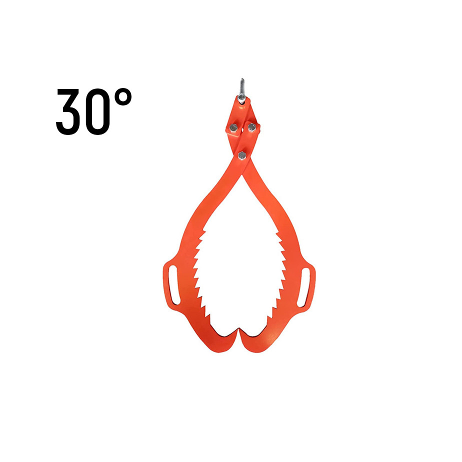 Timber Lifting Clamp Hook Crane Hook for Timber Log Hoisting Clamp Log Crane Attachment Log Lifting 