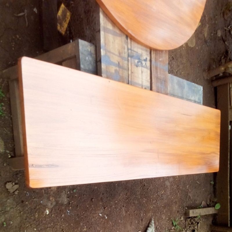 papan kayu serbaguna bahan meja top table 140x50x2,5cm