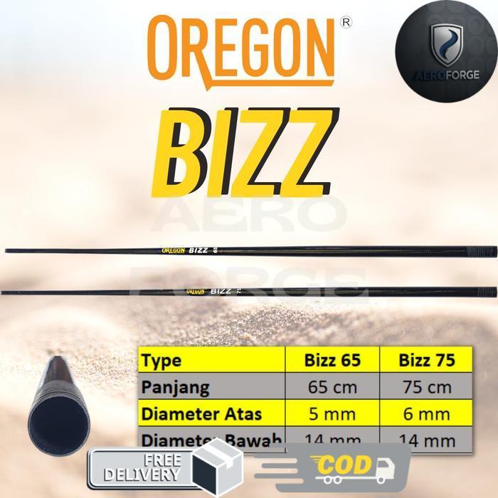 Gagang Joran Carbon Oregon Bizz  65cm 75cm - 75cm