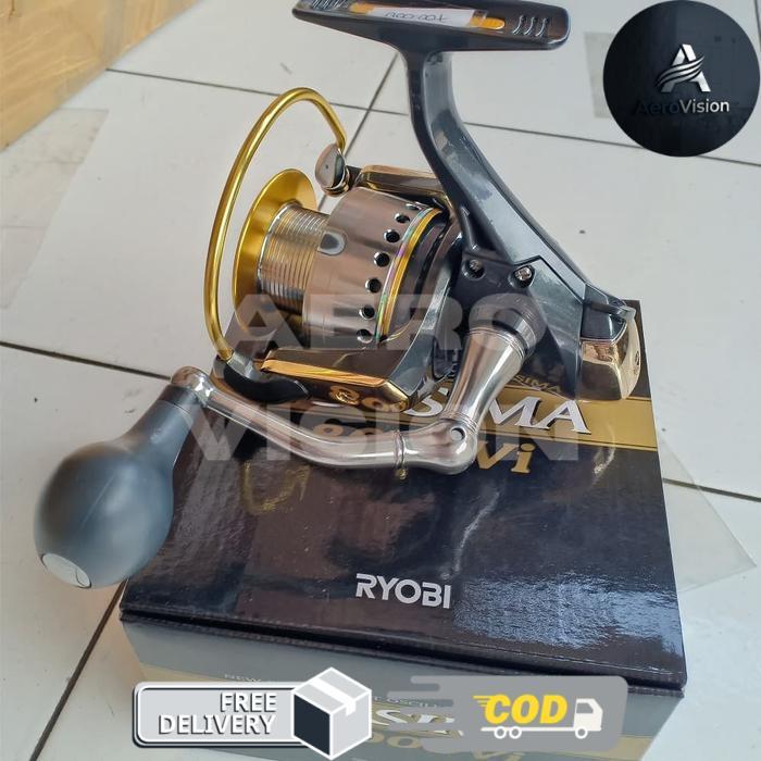 Reel Ryobi Ecusima 8000Vi Metal 8Kg - 6000