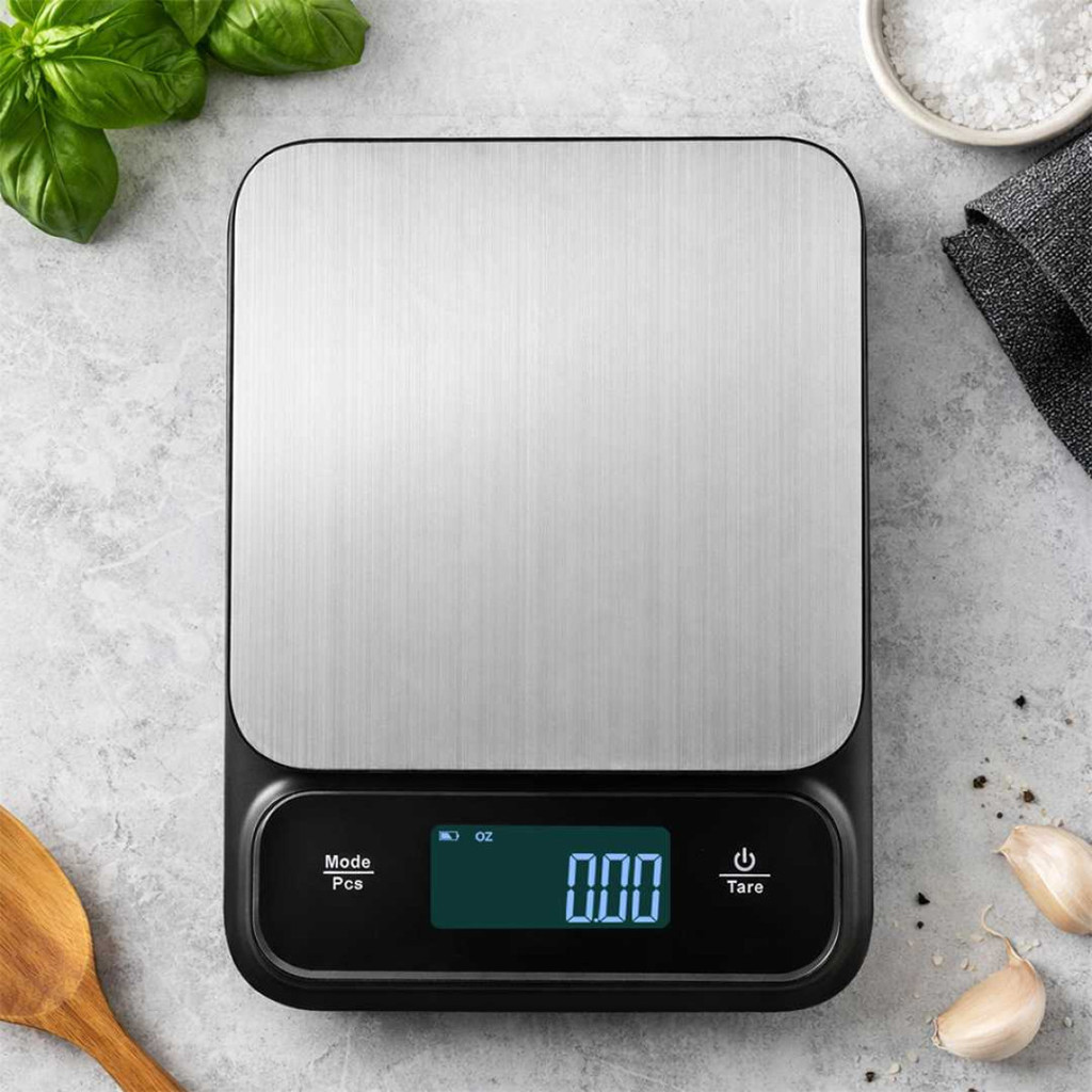 Timbangan Dapur Digital Mini 5kg 0.1g Akurat Waterproof Timbangan Kue Kopi Emas Rechargeable