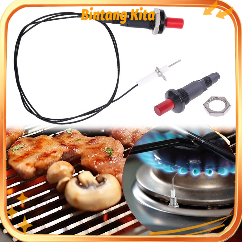 Pematik Kompor /Ignition Piezo Plus Kabel /Ignition Burner Stove Oven