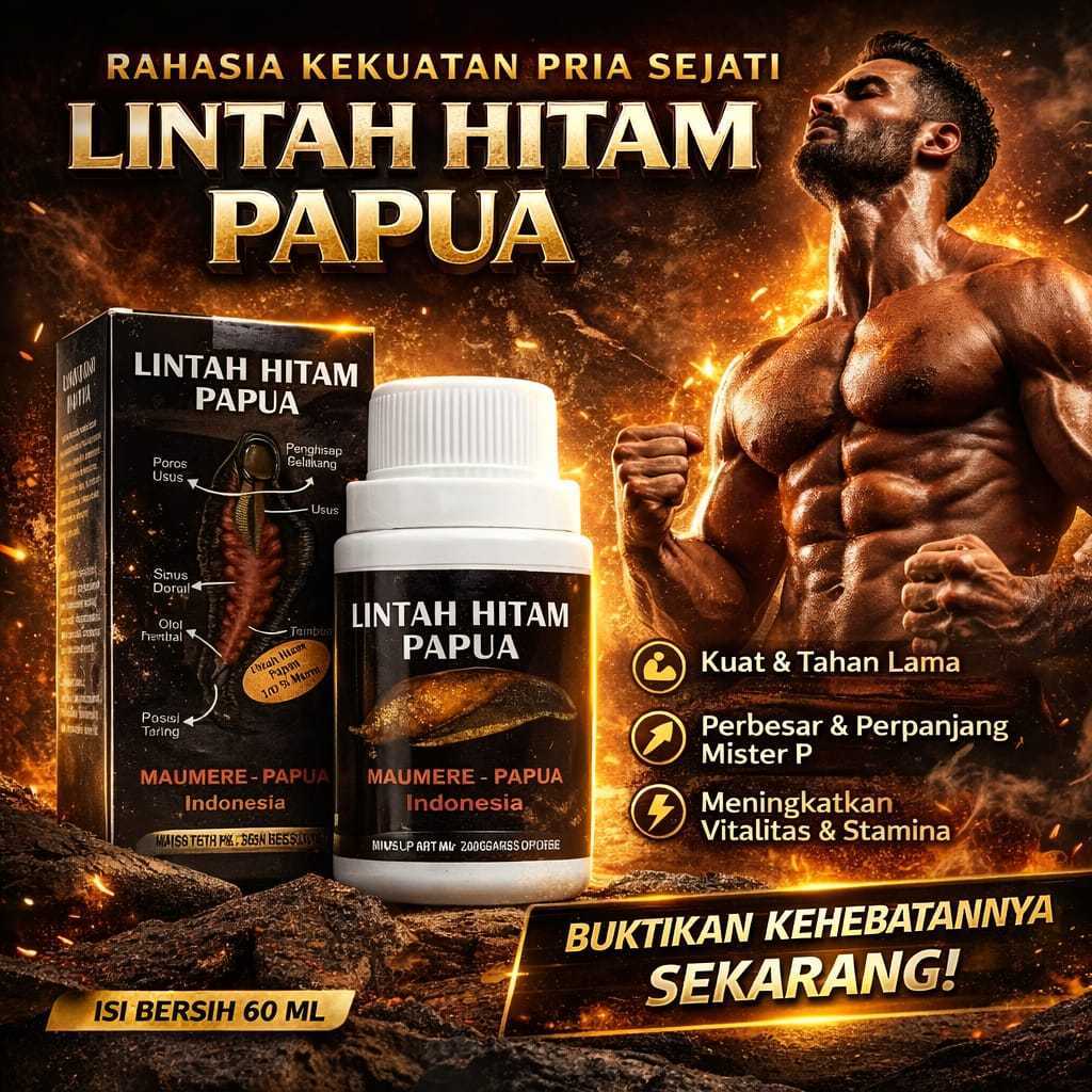 TOKO STRONG - (privasi dijamin aman) Lintah Hitam Papua 100% Asli Original Minyak Lintah Hitam Papua