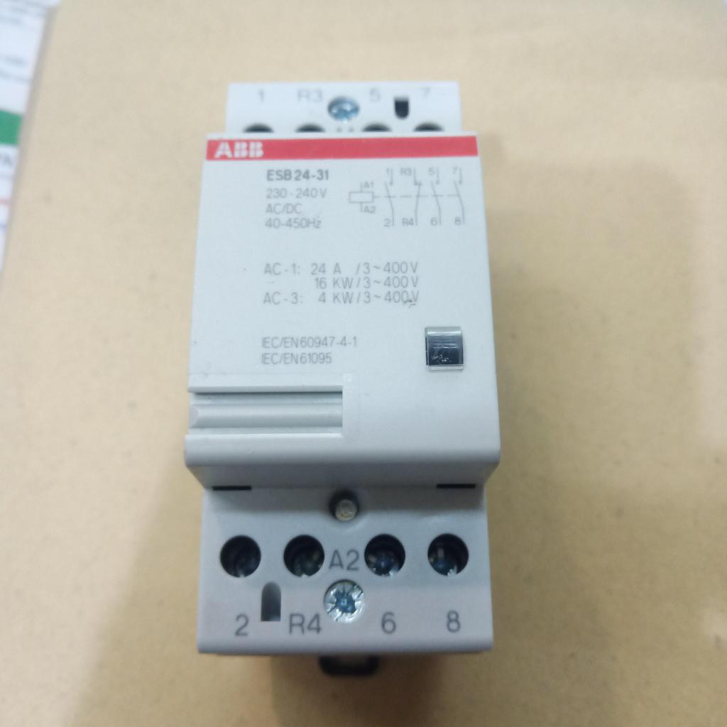 kontaktor contactor ABB din rail ESB24-31 230-2240VAC