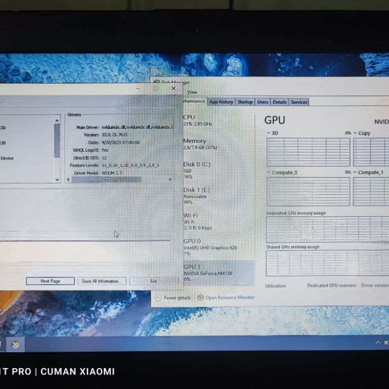 Asus A442UF Core i5 Gen8 Nvidia MX130
