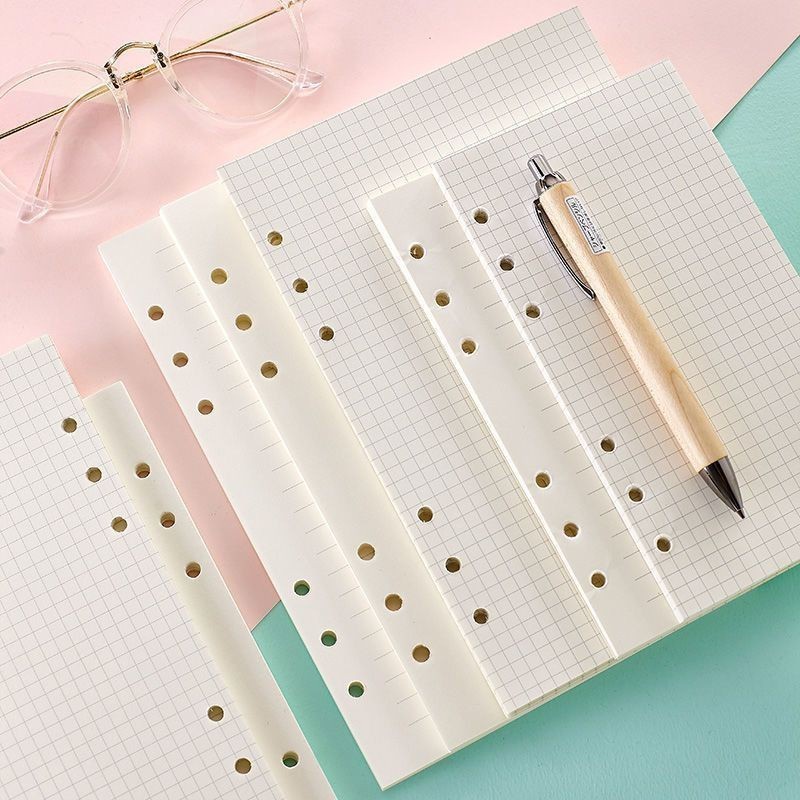 Refill Binder 6 ring 45 Lembar A4 B5 A5 A6 - Isi Binder - Kertas Binder 6 Hole - Loose Leaf [BUKUKU]