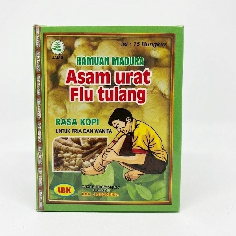 Jamu Ramuan Madura Asam Urat Rasa Kopi - 100% ORIGINAL