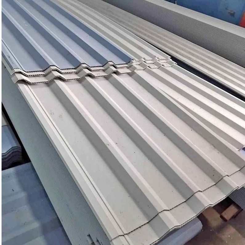 Atap Upvc Double layer Alderon merk Sodara roof Harga/meter Bisa pesan potongan sesuai kebutuhan 2m 
